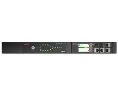 APC NetShelter automatinis perdavimo jungiklis, stovo kintamoji srovė 207-253 V, 2000 VA, vienfazis, Ethernet 10/100/1000, USB išvesties jungtys 12, 1U, juodas