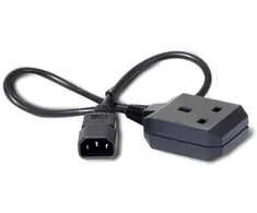 APC APC C14 – BS1363 JK maitinimo kabelis, 0,6 m (AP9881)