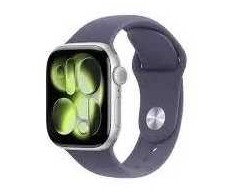 Apple Watch Series 11 GPS 42mm Sidabrinis Aliuminio Case with Violetinė Fog Sport Band - M/L