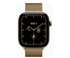 Išmanusis laikrodis Apple Watch Series 12 GPS + Cellular 42 mm Radiant Gold titano korpusas | Radiant Gold Milanese apyrankė