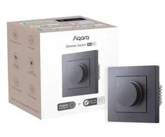 Aqara Dimmer Switch H2 EU Pilka | Šviesos reguliatorius su rankenėle | Siūlai, Zigbee