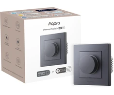 Aqara H2 Dimmer Switch išmanusis Zigbee ir Thread 1 kanalo Šviesos reguliatorius pilkas