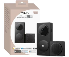 Aqara durų skambučio kameros šakotuvas G410 Select Juodas | Vaizdo domofonas | Durų skambutis, šakotuvas, kamera, „Apple Homekit“