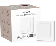 Aqara H2 Išmanus 2 mygtukų 1 kanalo zigbee, Thread jungiklis (WS-K07D)