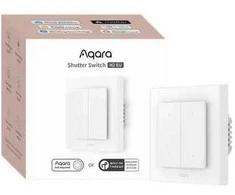 Aqara Shutter Switch H2 EU | Rolęlių jungiklis | Thread, Bluetooth, Zigbee, neprisijungus