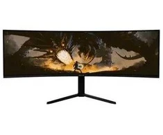 Monitorius Arozzi Nova | 49 " | VA | 32:9 | 165 Hz | 4 ms | 5120 x 1440 pikselių | 350 cd/m² | HDMI jungtys quantity 2 | Juodas