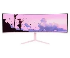 Arozzi Nova 49” Curved monitorius komputerowy 124,5 cm (49") 5120 x 1440 px Dual QHD LED Rožinė