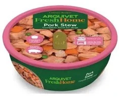 ARQUIVET Fresh Home Pork stew – drėgnas ėdalas šunims – 280g