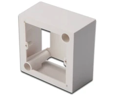 „Assmann DN-93804“ virštinkinė dėžutė „Keystone“ sieniniams lizdams 80 x 80 mm, prancūziško tipo DN-93804