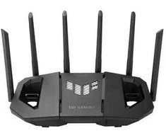 ASUS 90IG0A30-MO9C00 belaidis maršrutizatorius 2,5 gigabito eterneto trijų dažnių (2,4 GHz / 5 GHz / 6 GHz) juodas