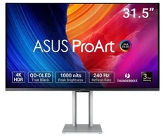 ASUS ProArt OLED PA32UCDM monitorius komputerowy 80 cm (31.5") 3840 x 2160 px 4K Ultra HD QD-OLED Sidabrinė