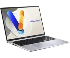 Nešiojamas kompiuteris ASUS Vivobook 16 X1605VA-MB2825W Core 9 270H 16.0" WUXGA 60Hz 300 nits AG 24GB DDR5 512GB SSD Intel Graphics 720p internetinė kamera 42 WHrs Windows 11 Šaunus Sidabrinis