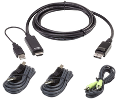Aten 2L-7D02UHDPX4 universalus kabelių rinkinys