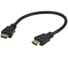Kabelis Aten ATEN 2L-7DA3H Kabelis HDMI Highspeed, juoda, 0,3 m