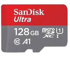 Atminties kortelė SanDisk Ultra Micro SD 128GB + SD-adapt.