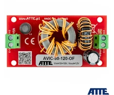Atte AVIC-50-120-OF DC/DC keitiklis, įtampos stabilizatorius, izoliuotas, Vin 10...15VDC, Vout 12VDC
