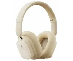 Ausinės Baseus Bowie H1i Ausinių rinkinys Bezprzewodowy su lankeliu ant galvos Połączenia/muzyka USB Type-C Bluetooth Baltas