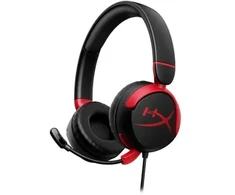 Ausinės Hewlett Packard (HP) HyperX Cloud Mini – komplektas słuchawkowy žaidimams (juoda)