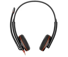 HP Poly „Poly Blackwire 3220 Stereo“ „USB-C“ ausinės + „USB-C/A“ adapteris