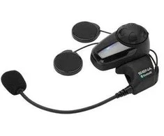 Ausinės Motociklo domofonas Sena SMH10-10 Bluetooth 3.0 900M su mikrofonu ant galvos juostos, rinkinys 1 šalmui