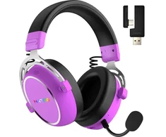 Ausinės Hator Hypergang 3 Belaidės ESH52 Hi-Res ANC violetinė
