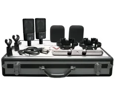 Austrian Audio OC818 Juodas Dual Set Plus - Dviejų didelės diafragmos kondensatorinių mikrofonų rinkinys...