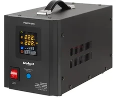 Avarinis maitinimo šaltinis Rebel POWER-1000 - inverteris su gryna sinusine banga ir įkrovimo funkcija 12V 230V 1000VA/700W
