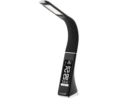Nedis Avide LED stalinis šviestuvas Business 6W LCD odos imitacija juodas