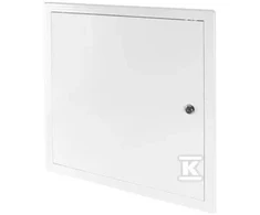 AWENTA Plastikinės revizinės durelės baltos su užraktu 450 x 450mm (DT17Z)