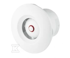 AWENTA Lubban ventiliatorius Orbit fi 125 16W, baltas laiko jungiklis (WXO125T)
