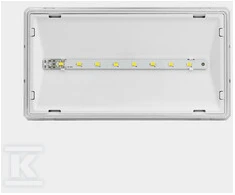 Awex OPR.EXIT S ECO LED IP65 2W 1H + ŠVIESTUVAS