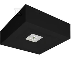 AWEX LOVATO N ECO LED avarinis šviestuvas 3W 315lm (pasirinktinai atviras) 1h vienos paskirties juodas LVNO/3W/ESE/X/BL - LVNO/3W/ESE/X/BL