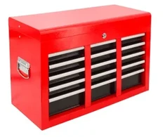 AWTOOLS SKRZYNKA NARZĘDZIOWA METALOWA 9 stalčiai 60x26x39cm