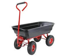 AWTOOLS Vežimėlis OGRODOWY / WYWROTKA 4 KOŁOWA 75L