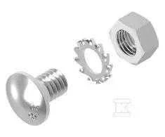 Baks SGM6X10 sraigtas grybo formos galvute