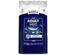 BALTICA Excellent Hypoallergenic Adult Medium breeds lašiša – sausas Maistas šunims – 9kg