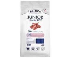 Baltic Agro BALTICA Nutraceutic Puppy Monoprotein ėriena with ryžiai – sausas Maistas šunims – 12kg