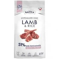 BALTICA Nutraceutic Hypoallergenic M ėriena with ryžiai – sausas Maistas šunims – 3kg