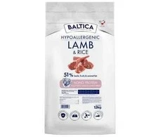 Baltic Agro BALTICA Nutraceutic Hypoallergenic L/XL ėriena with ryžiai – sausas Maistas šunims – 12kg