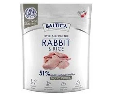 Šunų maistas - BALTICA Nutraceutic M Triušis su Ryžiais 26% Baltymų 1kg