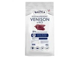 BALTICA Nutraceutic Hypoallergenic Medium breeds Venison with ryžiai – sausas Maistas šunims – 12kg