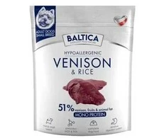 Šunų maistas - BALTICA Nutraceutic Elnienos su Ryžiais Mažoms Veislėms 1kg