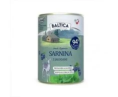 Baltic Agro BALTICA Smaki regionów Roe deer with berries – drėgnas ėdalas šunims – 400g