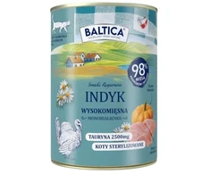BALTICA Smaki regionów kalakutiena Mono - wet cat food - 400g