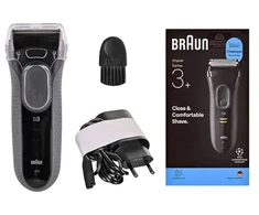 Barzdaskutė 3000S BRAUN juodas/pilkas Shaver