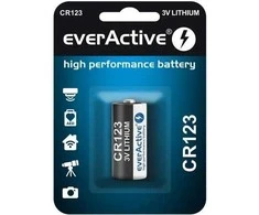 Baterija - everActive CR123 ličio baterija 1vnt