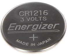 „Energizer“ ličio jonų miniatiūrinės CR1216 baterijos, 1 vnt. pakuotė