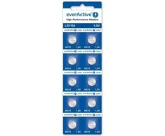 Baterijos AG13 / G13 / LR44 / LR1154 everActive 1,5V (blisterinė pakuotė, 10 vnt.)