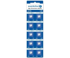 Baterijos AG3 / G3 / LR736 / LR41 everActive 1.5V (blisterinėje pakuotėje 10 vnt.)