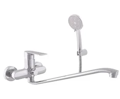 Domoletti BATH MIXER BENT SPOUT NIL CHROME
